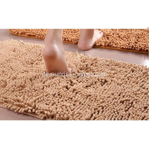 Chenille Teppich Bad Matte